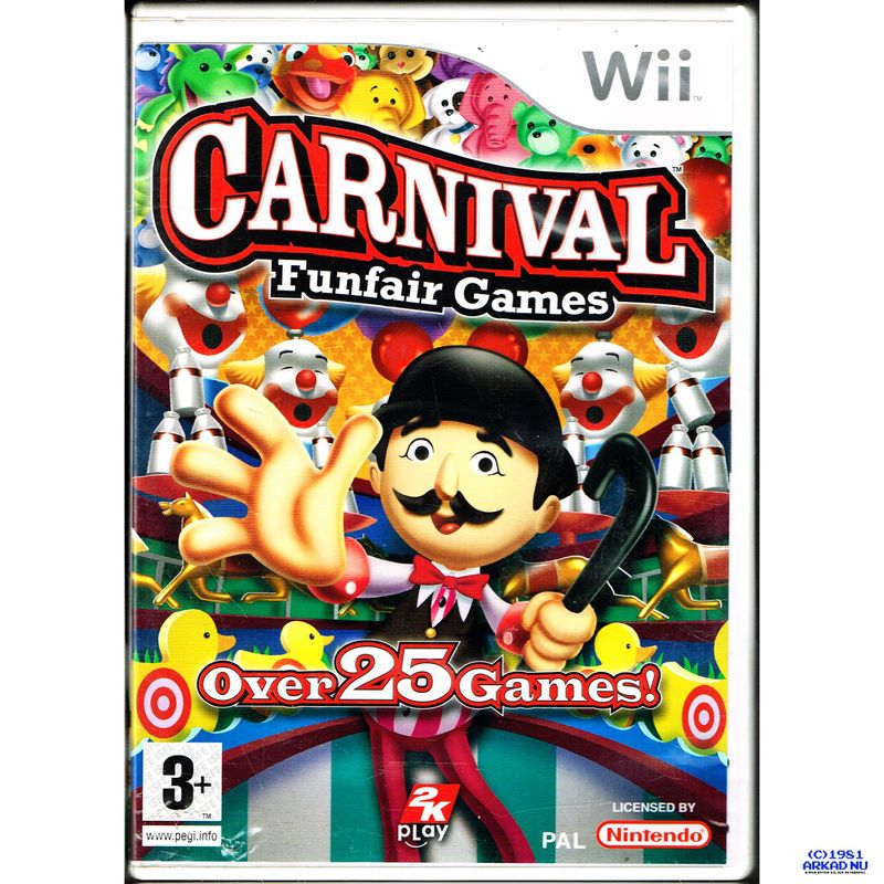 CARNIVAL FUNFAIR GAMES WII