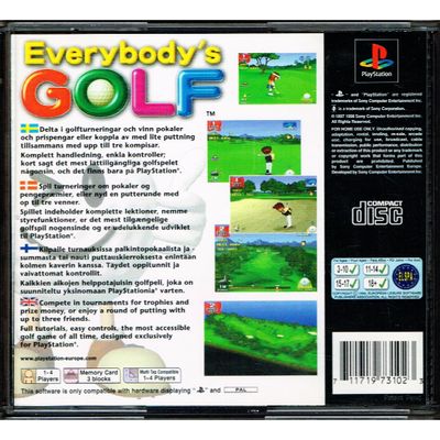 EVERYBODYS GOLF PS1