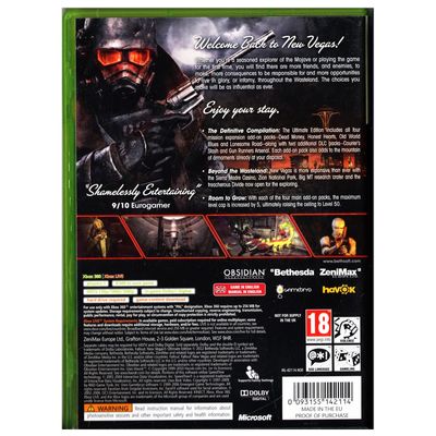 FALLOUT NEW VEGAS ULTIMATE EDITION XBOX 360