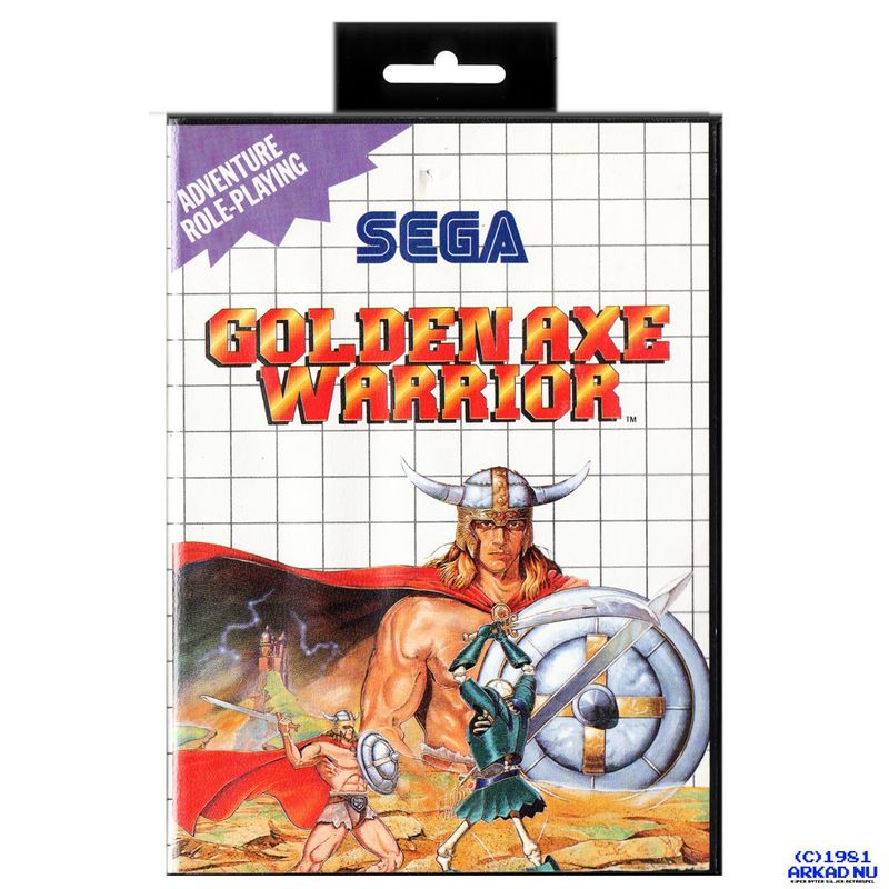 GOLDEN AXE WARRIOR MASTERSYSTEM