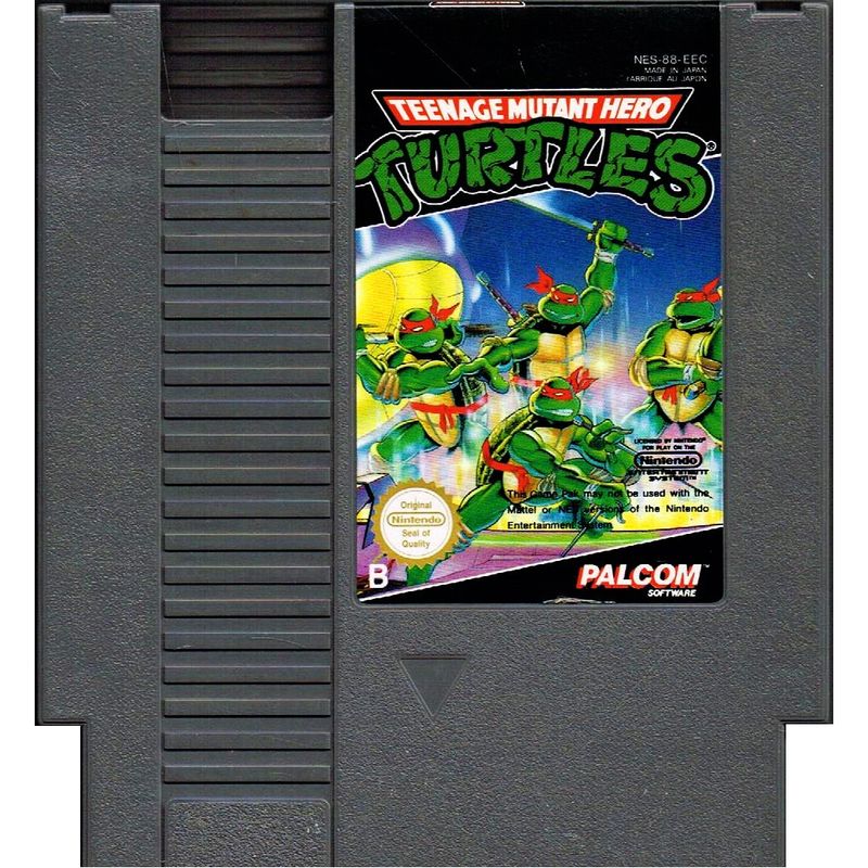 TEENAGE MUTANT HERO TURTLES NES SCN