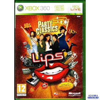 LIPS PARTY CLASSICS XBOX 360