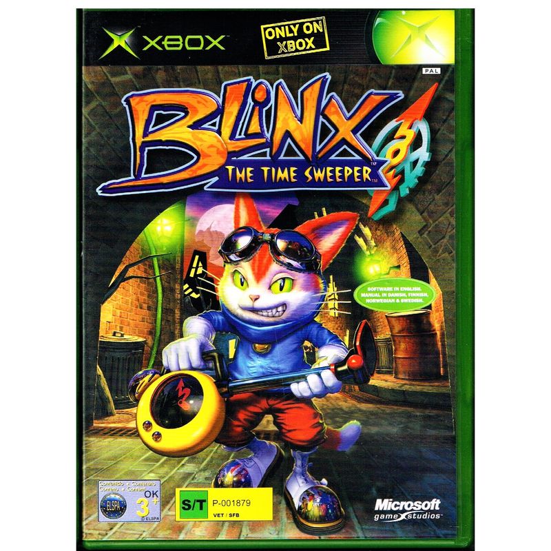 BLINX THE TIME SWEEPER XBOX