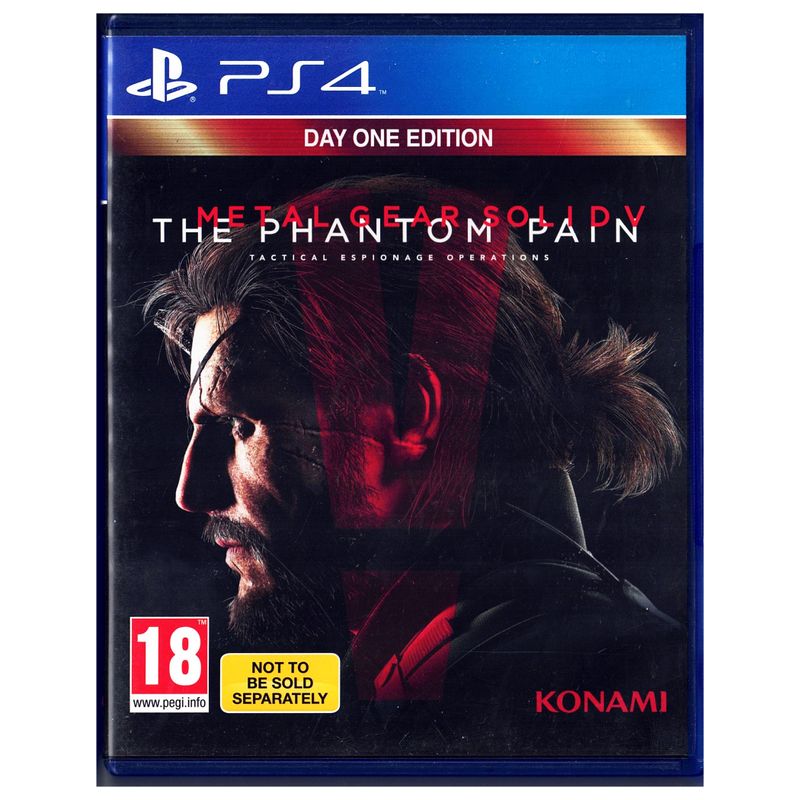 METAL GEAR SOLID V THE PHANTOM PAIN DAY ONE EDITION PS4