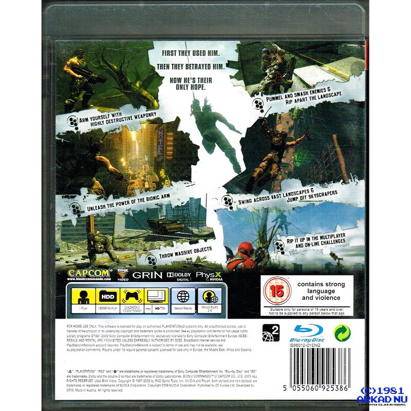 BIONIC COMMANDO PS3