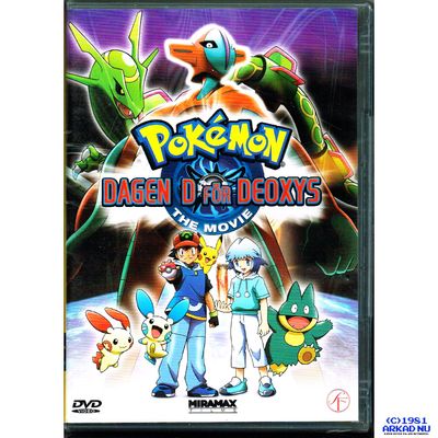 POKEMON DAGEN D FÖR DEOXYS DVD