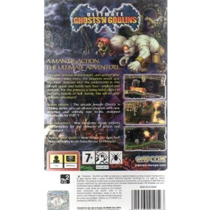 ULTIMATE GHOSTS N GOBLINS PSP