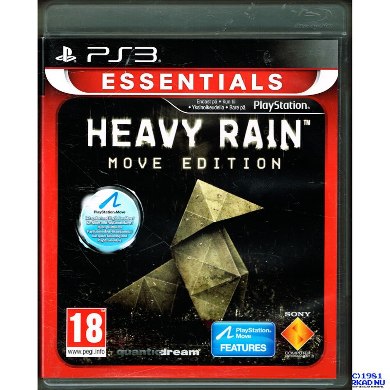 HEAVY RAIN MOVE EDITION PS3