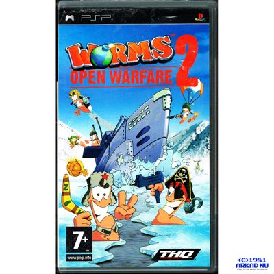 WORMS OPEN WARFARE 2 PSP