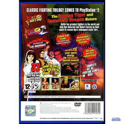 ART OF FIGHTING ANTHOLOGY PS2