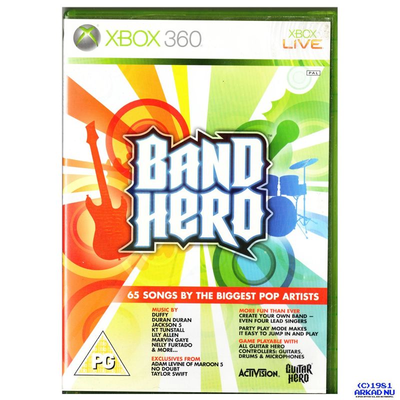 BAND HERO XBOX 360