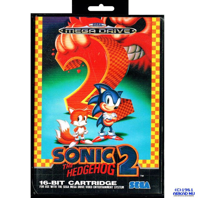 SONIC THE HEDGEHOG 2 MEGADRIVE