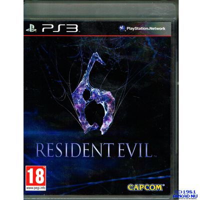 RESIDENT EVIL 6 PS3