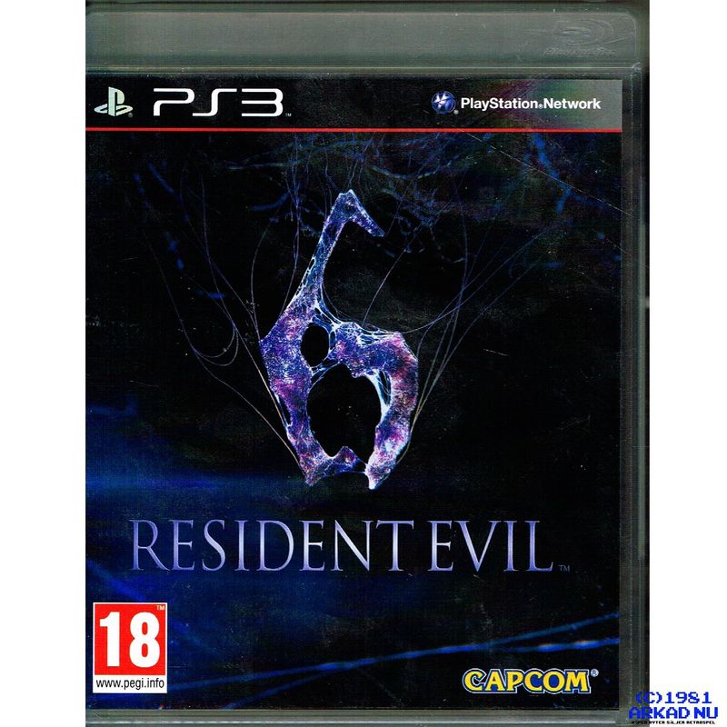 RESIDENT EVIL 6 PS3