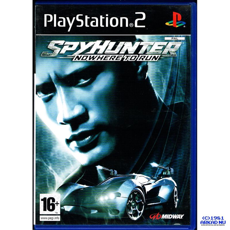 SPYHUNTER NOWHERE TO RUN PS2