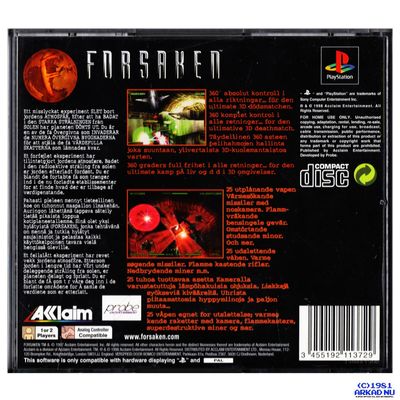 FORSAKEN PS1