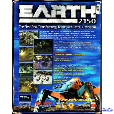 EARTH 2150 PC BIGBOX