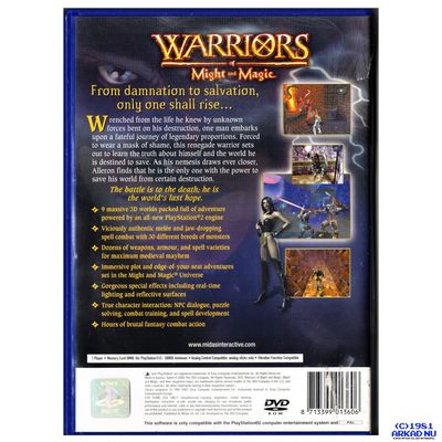 WARRIORS OF MIGHT AND MAGIC PS2