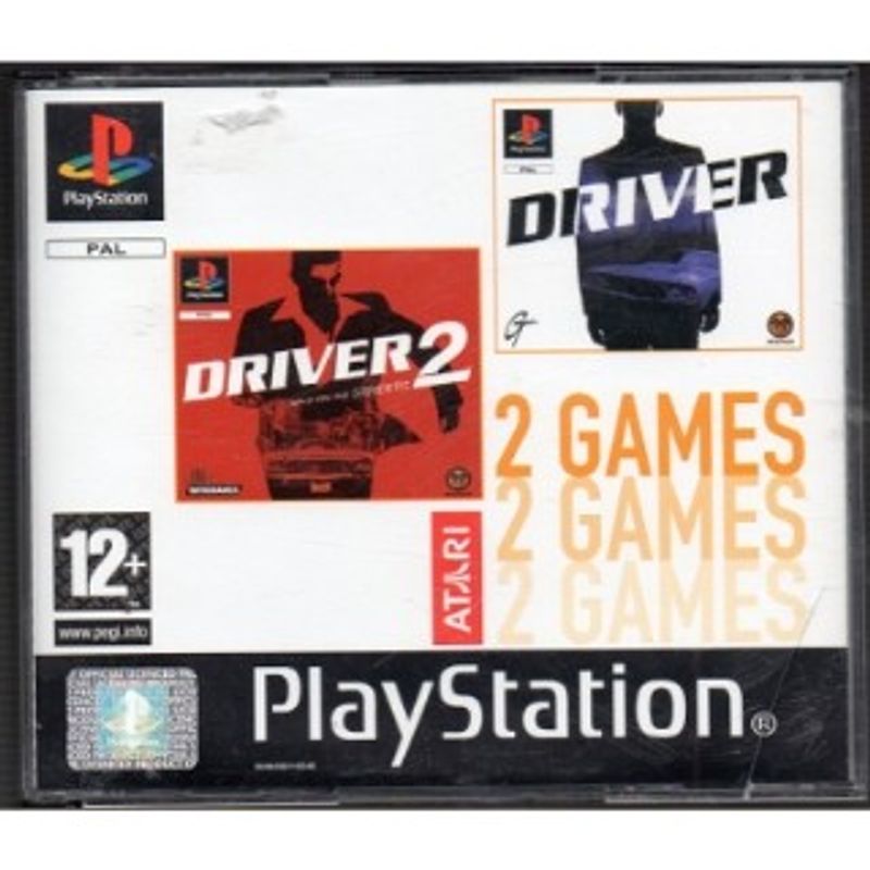 DRIVER + DRIVER 2 PS1