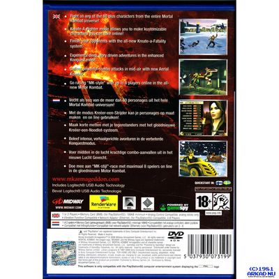 MORTAL KOMBAT ARMAGEDDON PS2