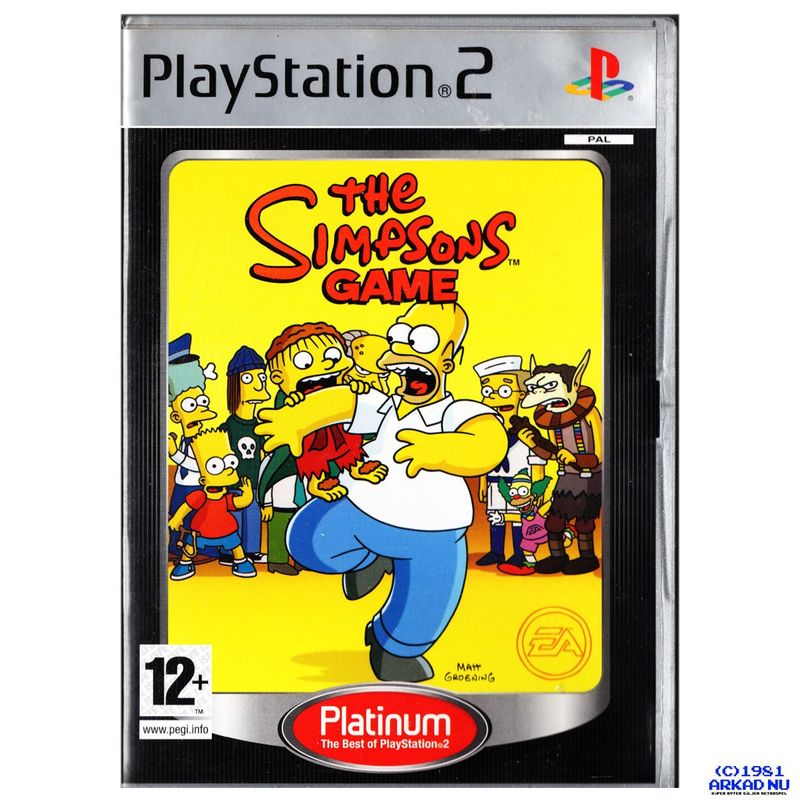 THE SIMPSONS GAME PS2