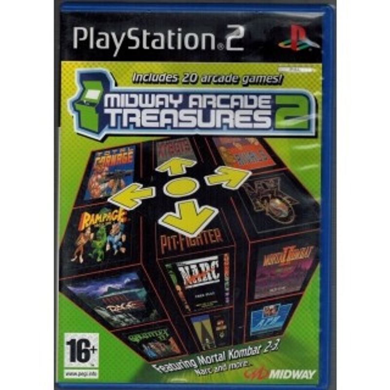 MIDWAY ARCADE TREASURES 2 PS2