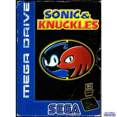 SONIC AND KNUCKLES MEGADRIVE 