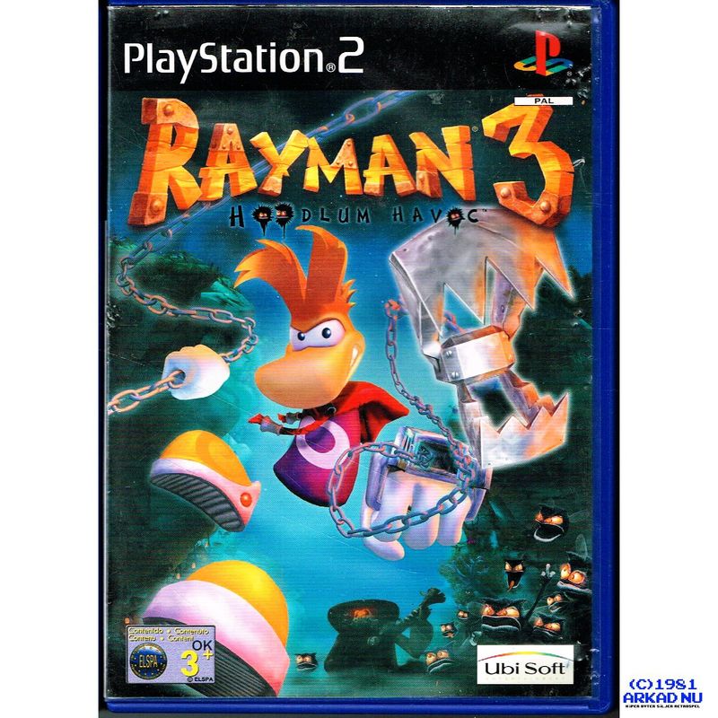 RAYMAN 3 HOODLUM HAVOC PS2