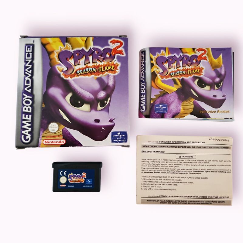 SPYRO 2 SEASON FLAME GAMEBOY ADVANCE