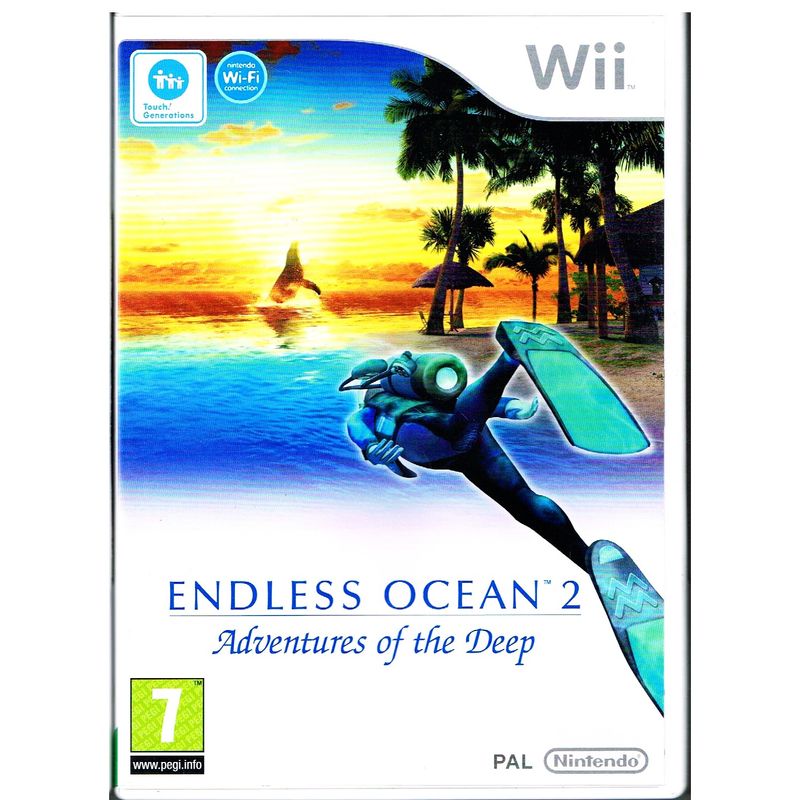 ENDLESS OCEAN 2 ADVENTURES OF THE DEEP WII