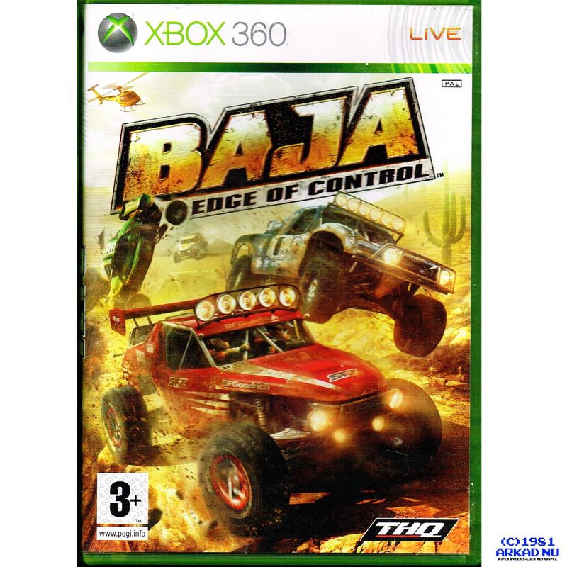 BAJA EDGE OF CONTROL XBOX 360