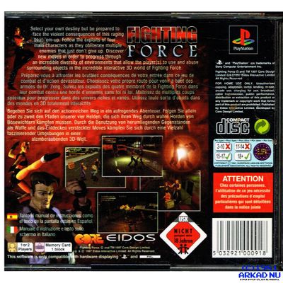 FIGHTING FORCE PS1