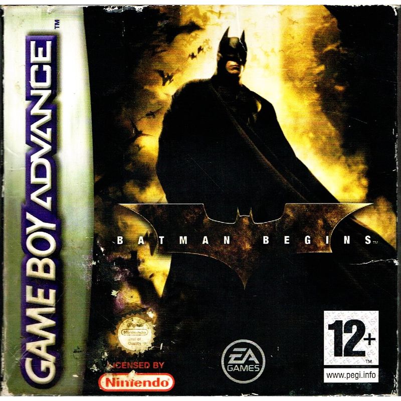 BATMAN BEGINS GAMEBOY ADVANCE