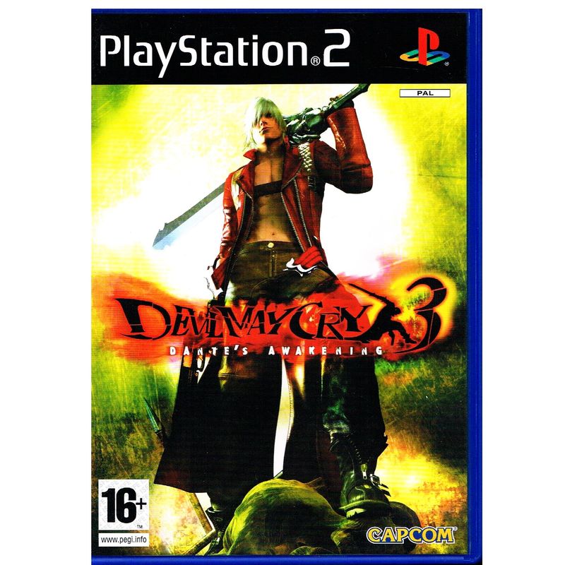 DEVIL MAY CRY 3 DANTES AWAKENING PS2