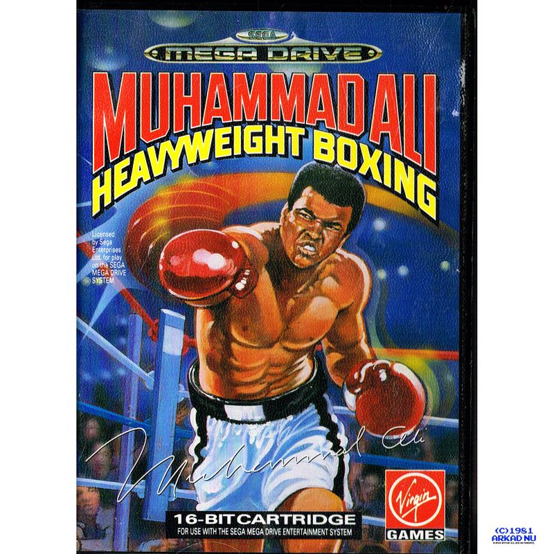 MUHAMMAD ALI HEAVYWEIGHT BOXING MEGADRIVE