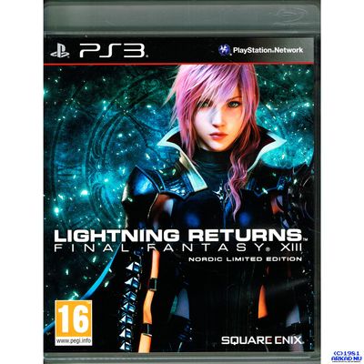 LIGHTNING RETURNS FINAL FANTASY XIII NORDIC LIMITED EDITION PS3