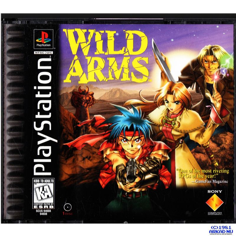 WILD ARMS PS1 NTSC USA