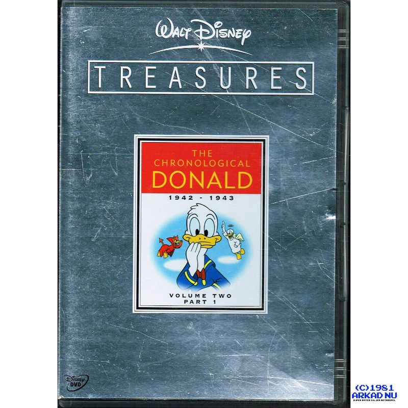 DISNEY TREASURES CHRONOLOGICAL DONALD VOL 2 PART 1 DVD