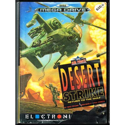 DESERT STRIKE RETURN TO THE GULF MEGADRIVE