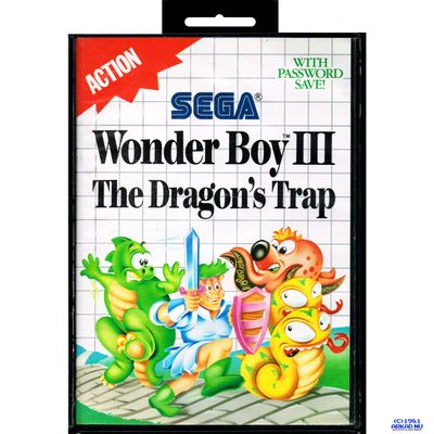 WONDERBOY III THE DRAGONS TRAP MASTERSYSTEM