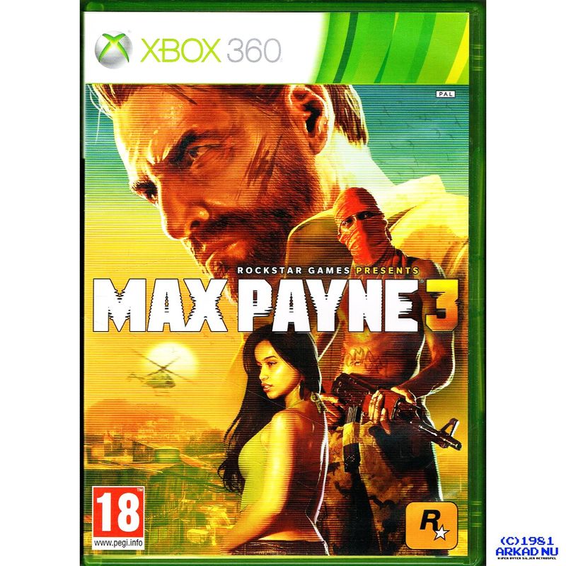 MAX PAYNE 3 XBOX 360