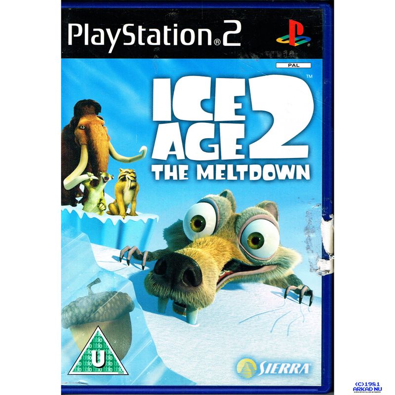 ICE AGE 2 THE MELTDOWN PS2