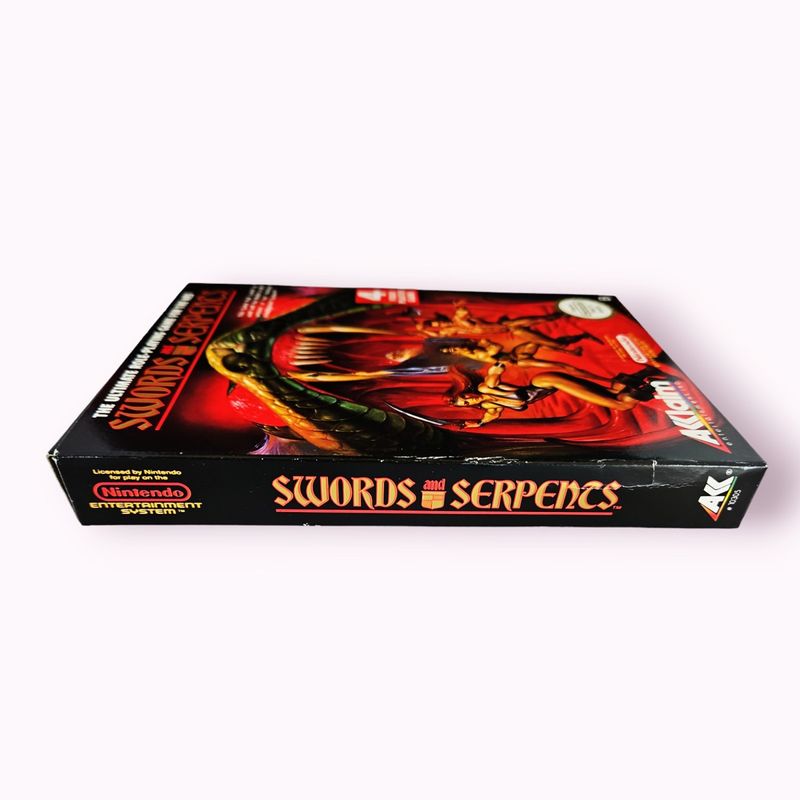 SWORDS AND SERPENTS NES SCN