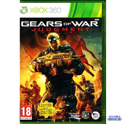 GEARS OF WAR JUDGMENT XBOX 360