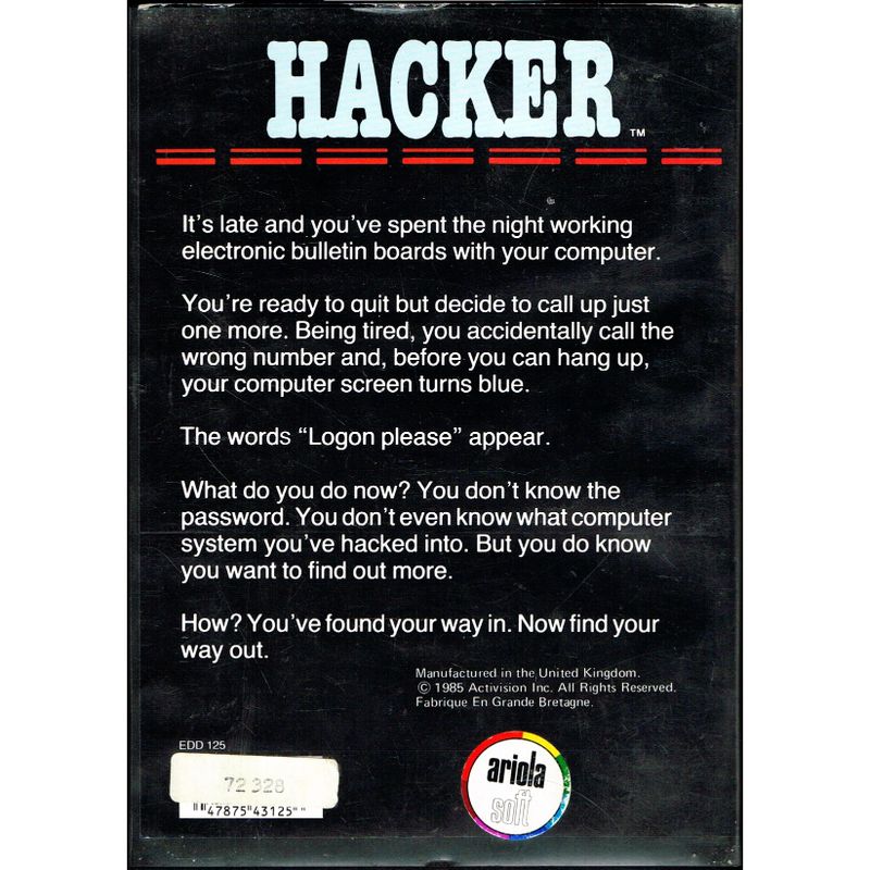 HACKER C64 DISK