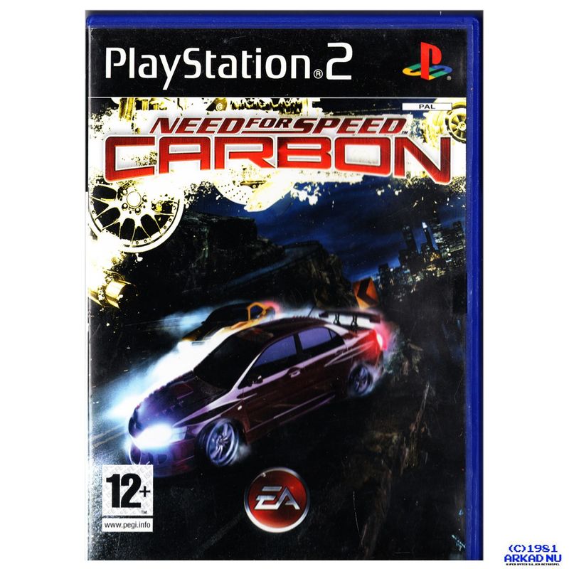 NEED FOR SPEED CARBON PS2