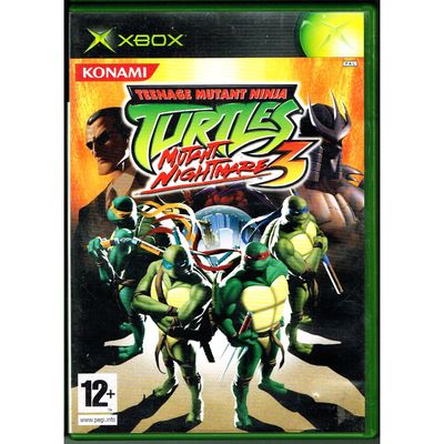 TEENAGE MUTANT NINJA TURTLES 3 MUTANT NIGHTMARE XBOX