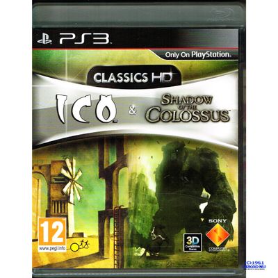 ICO & SHADOW OF THE COLOSSUS CLASSICS HD PS3