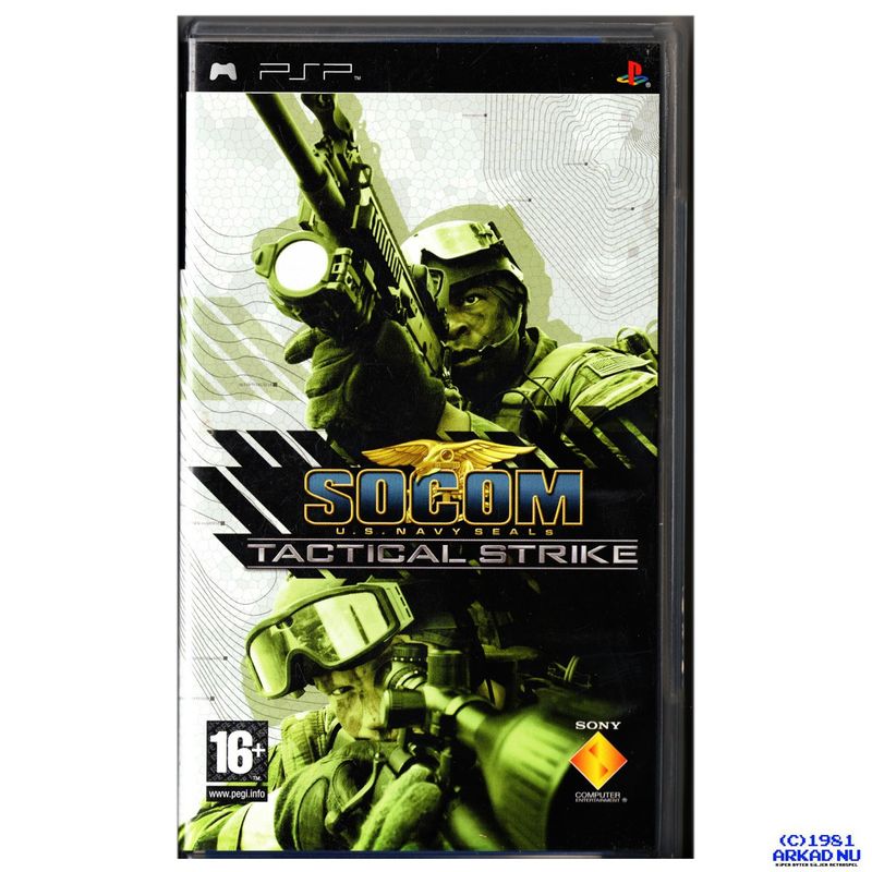 SOCOM U.S. NAVY SEALS TACTICAL STRIKE PSP