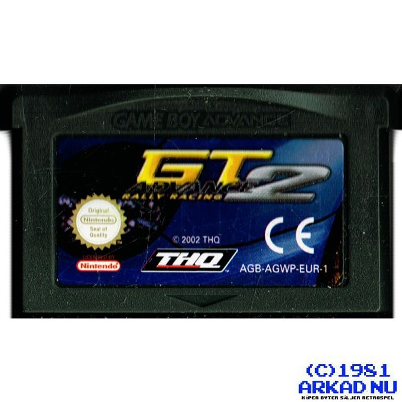 GT ADVANCED 2 RALLY RACING GBA